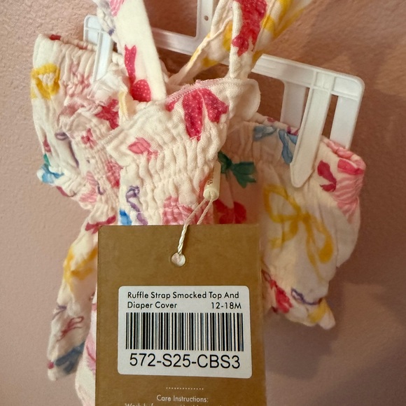 NWT Angel Dear Colorful Bow Print Set - Picture 4 of 5